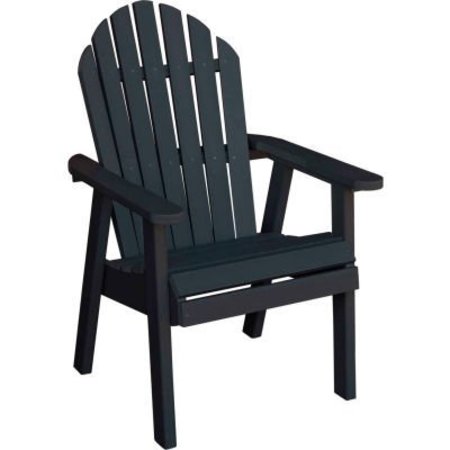 HIGHWOOD USA highwood® Hamilton Deck Chair, Black AD-CHDA2-BKE